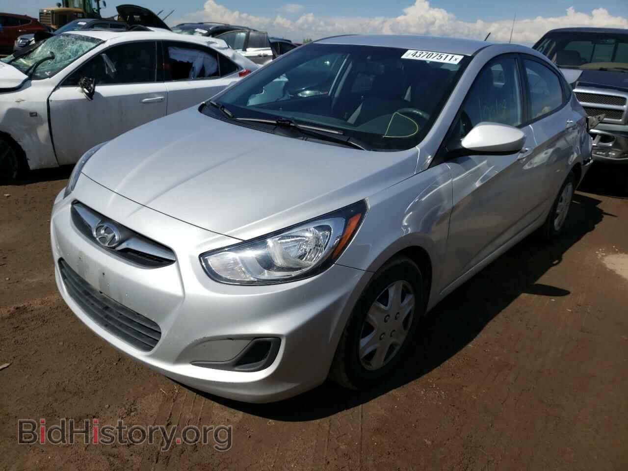 2014 HYUNDAI ACCENT - VIN: KMHCT4AE3EU687122 - Фото 2