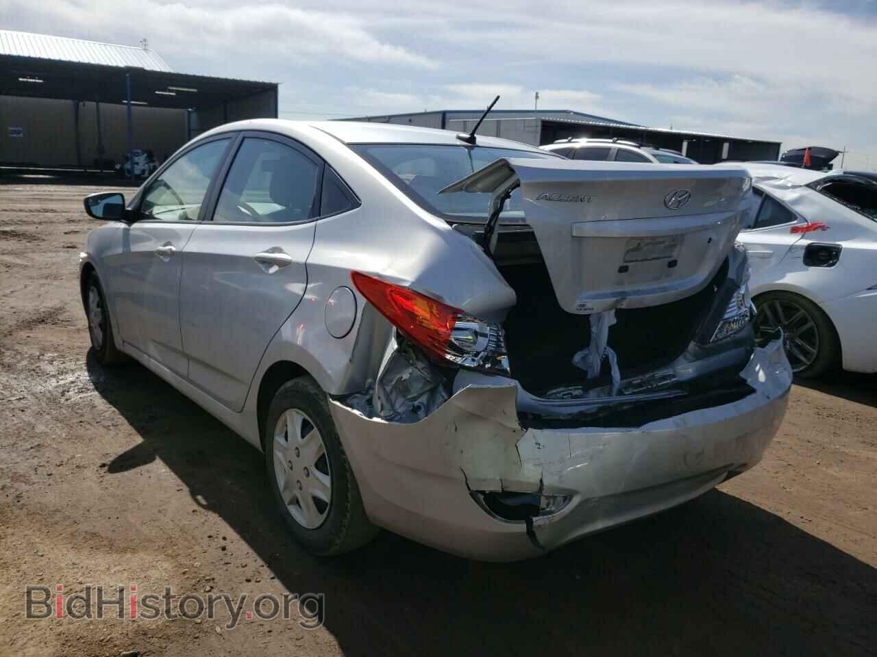 2014 HYUNDAI ACCENT - VIN: KMHCT4AE3EU687122 - Фото 3