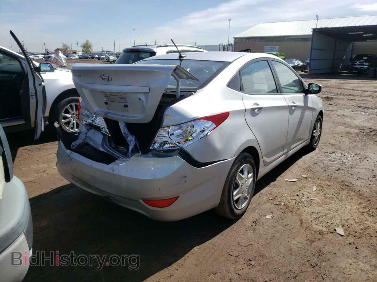 2014 HYUNDAI ACCENT - VIN: KMHCT4AE3EU687122 - Фото 4