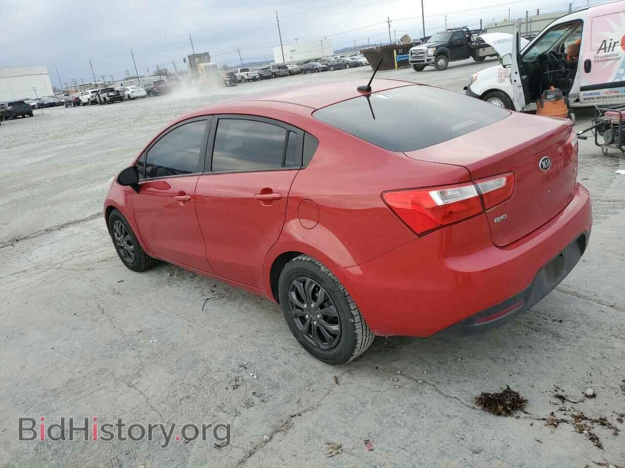 2013 KIA RIO - VIN: KNADM4A37D6268940 - Фото 2