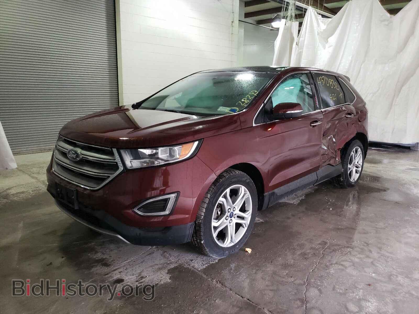 2015 FORD EDGE - VIN: 2FMTK4K87FBB90254 - Фото 2