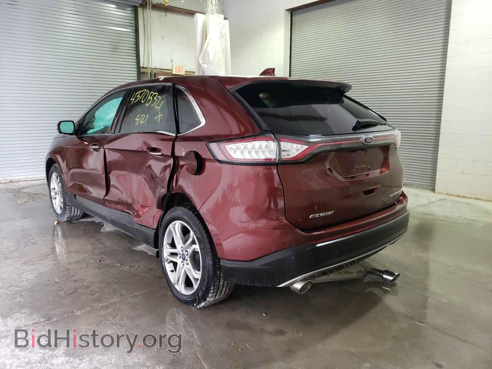 2015 FORD EDGE - VIN: 2FMTK4K87FBB90254 - Фото 3