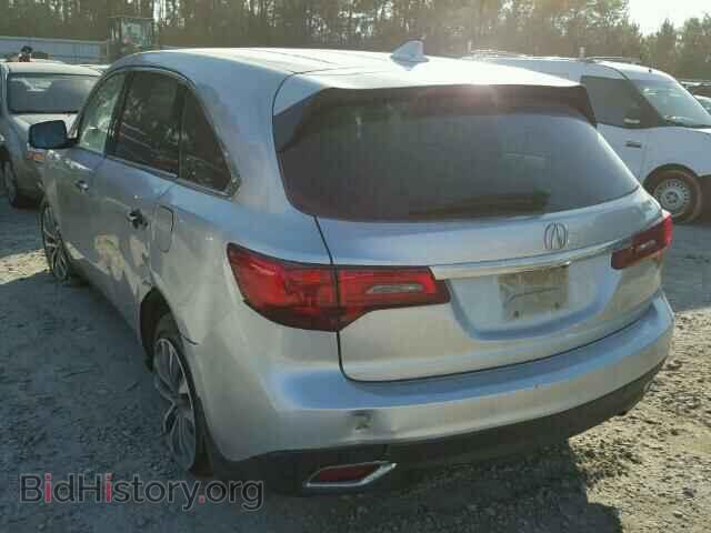 2014 ACURA MDX - VIN: 5FRYD4H4XEB036694 - Фото 3