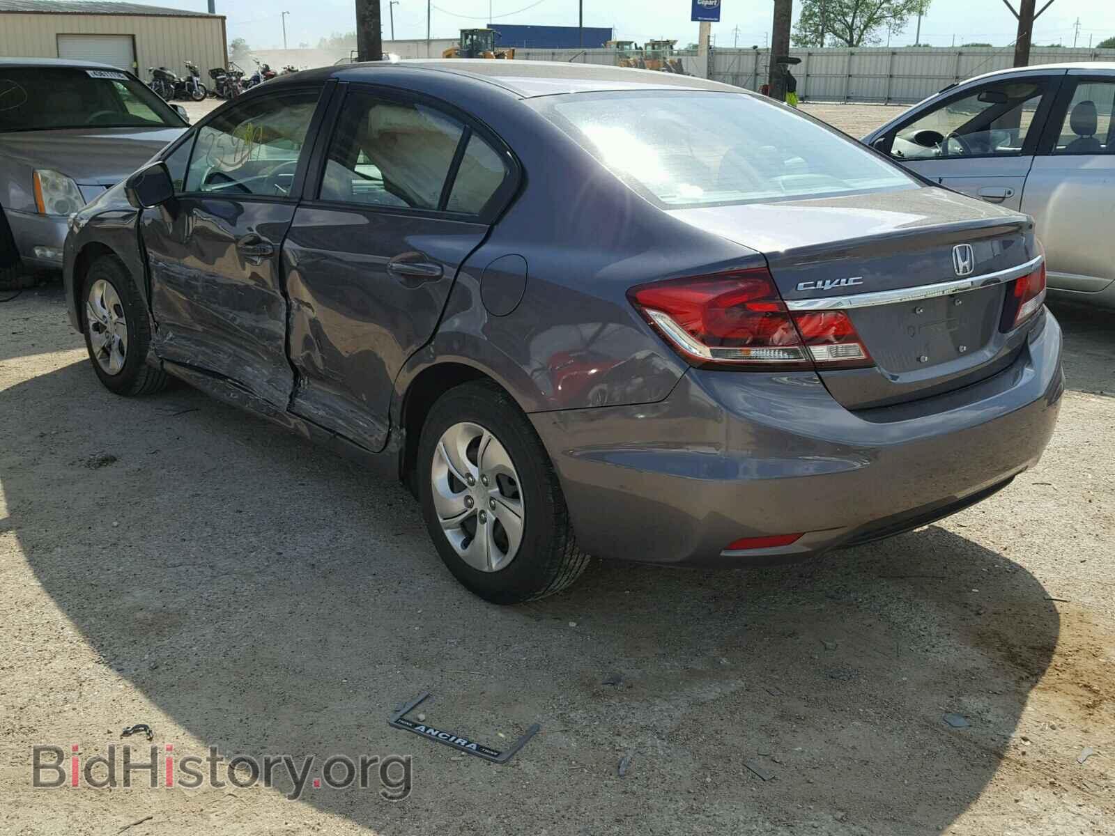 2014 HONDA CIVIC LX - VIN: 19XFB2F5XEE070512 - Фото 3