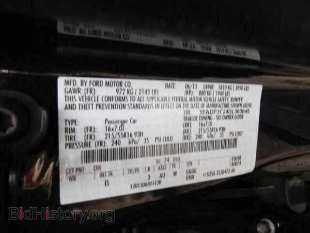 2013 FORD FOCUS - VIN: 1FADP3F24DL363645 - Photo 10
