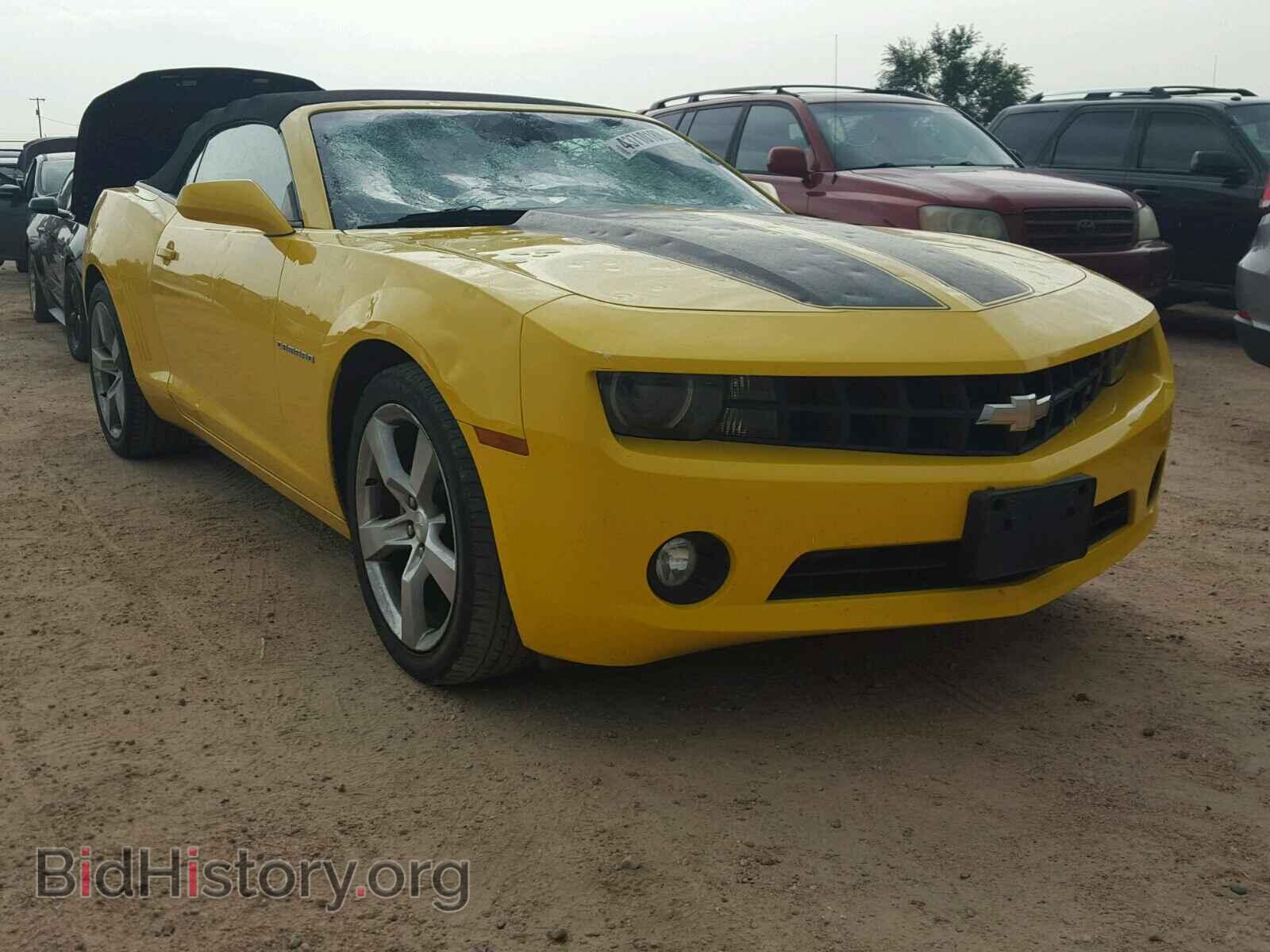 Photo 2G1FB3D33C9109520 - CHEVROLET CAMARO 2012