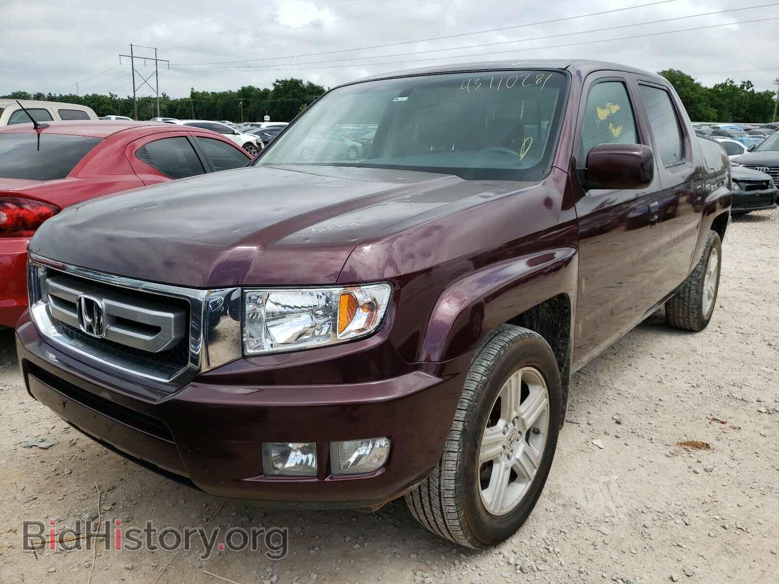 2011 HONDA RIDGELINE - VIN: 5FPYK1F52BB007968 - Фото 2