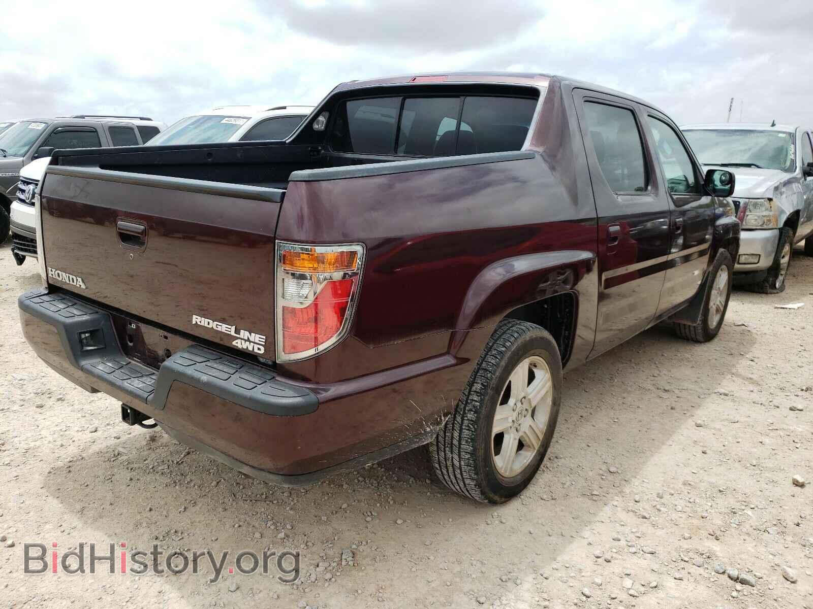 2011 HONDA RIDGELINE - VIN: 5FPYK1F52BB007968 - Фото 4