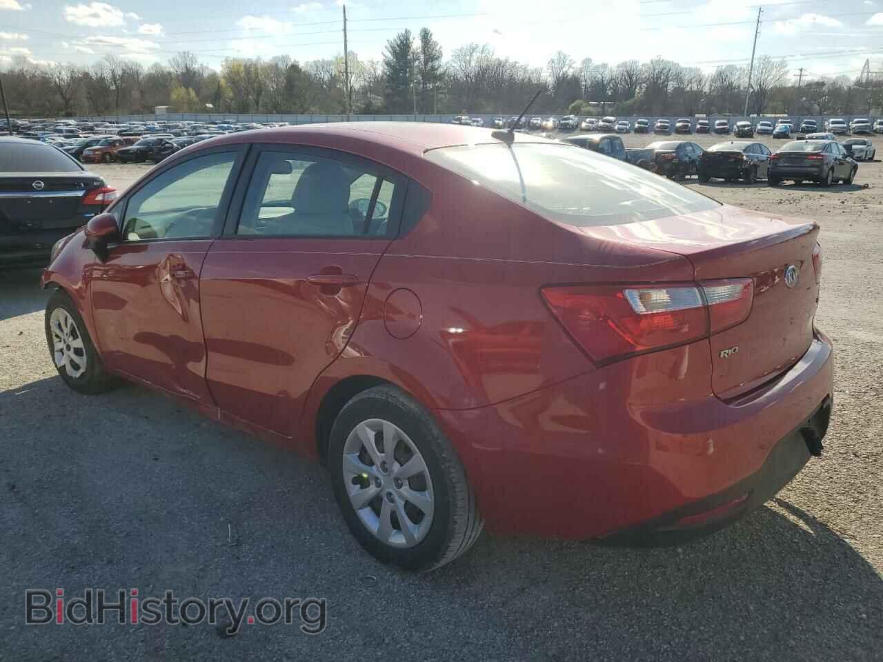 2012 KIA RIO - VIN: KNADM4A36C6058361 - Фото 2