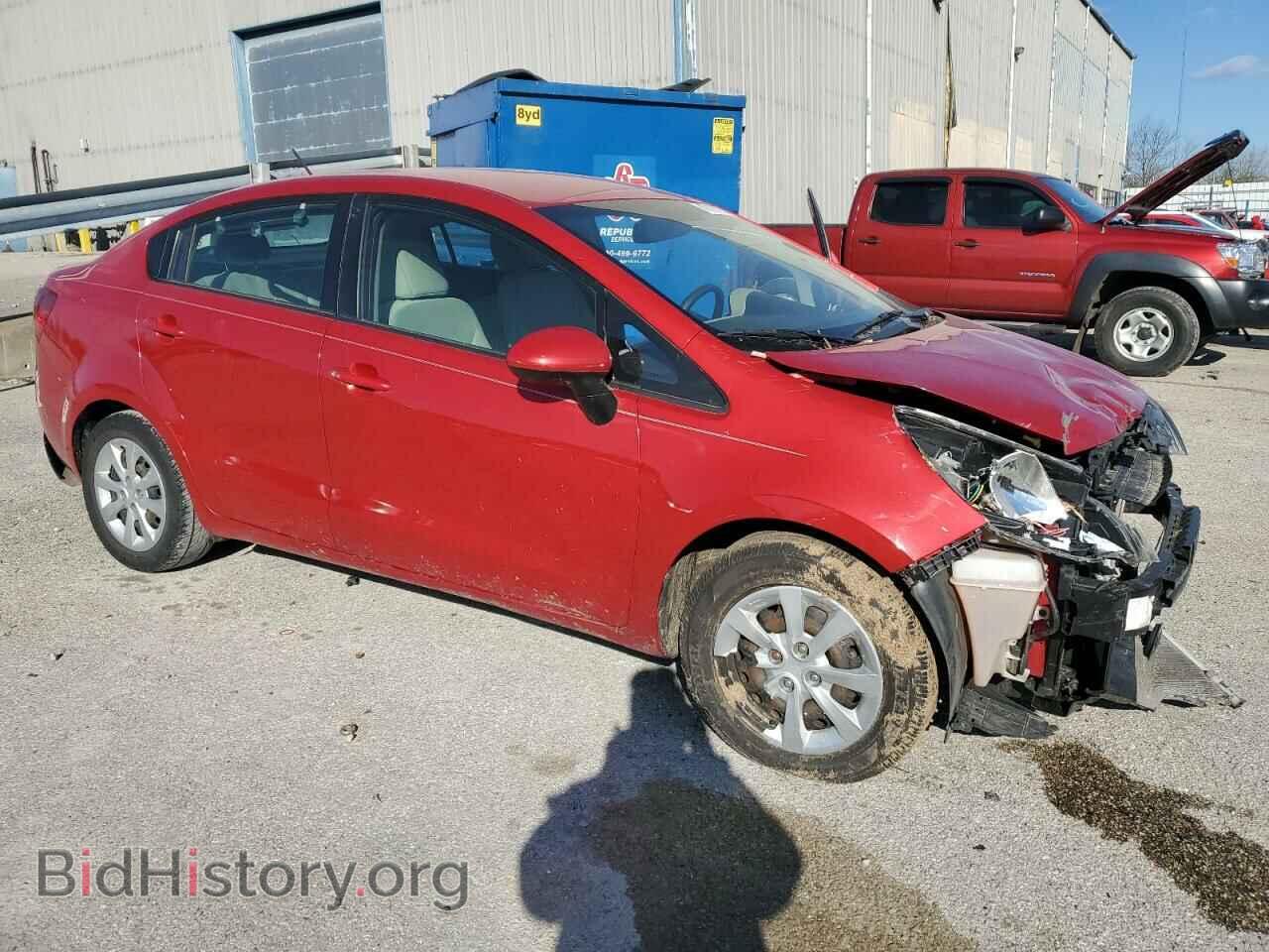 2012 KIA RIO - VIN: KNADM4A36C6058361 - Фото 4