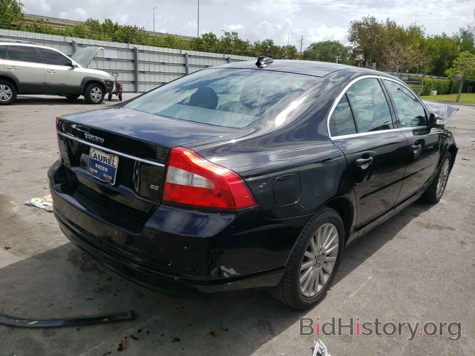 Report YV1AS982671038436 VOLVO S80 2007 BLACK GAS price