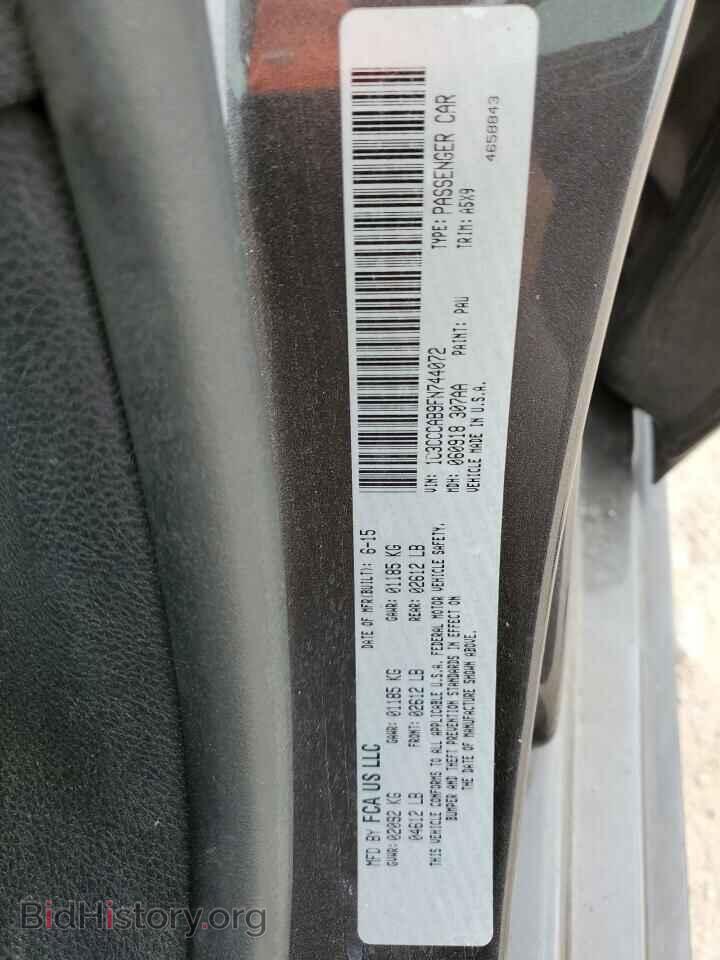 2015 CHRYSLER 200 - VIN: 1C3CCCAB9FN744072 - Фото 12