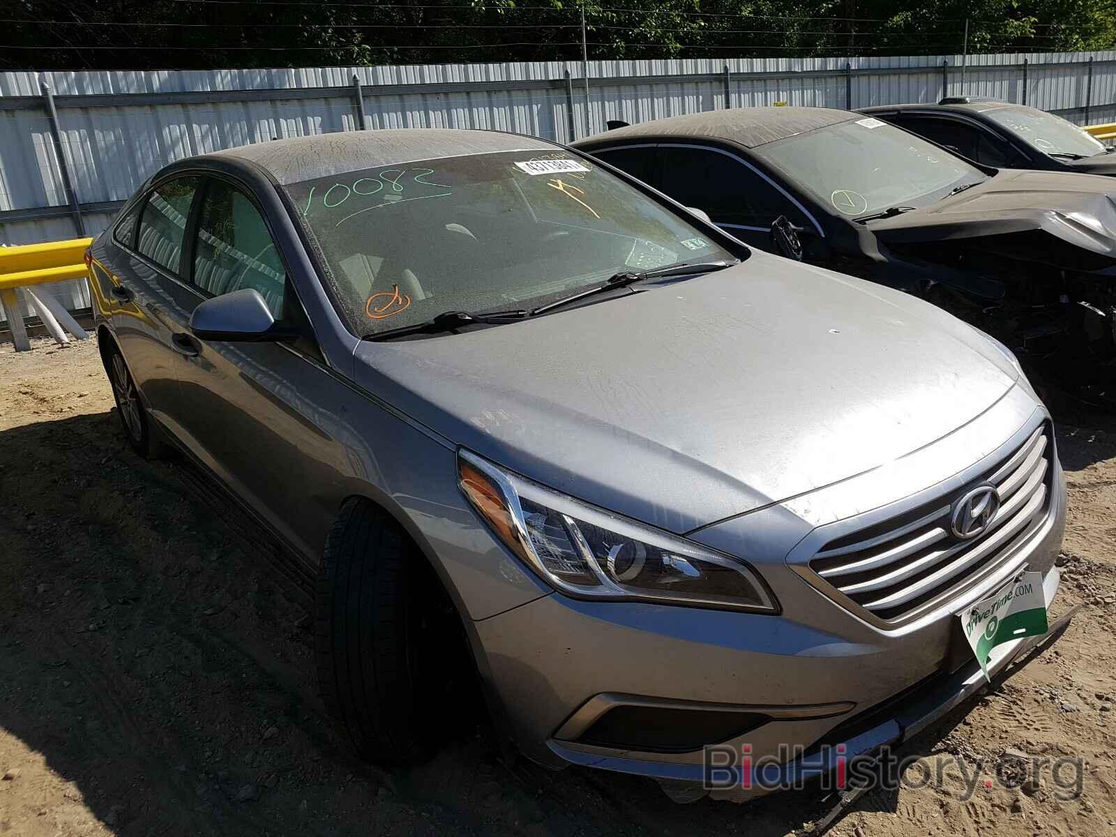 Фотография 5NPE24AF1HH536741 - HYUNDAI SONATA 2017