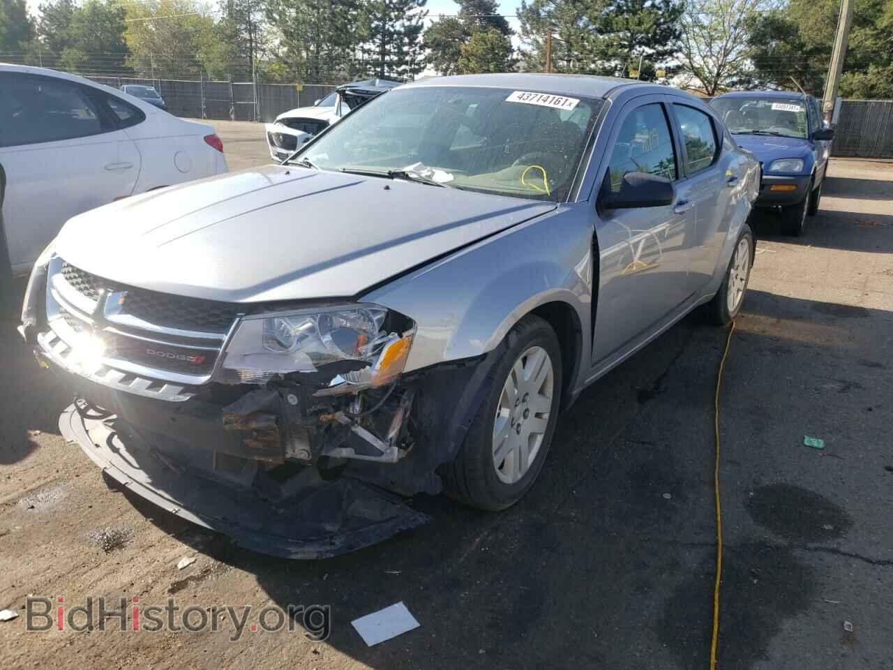 2014 DODGE AVENGER - VIN: 1C3CDZAB2EN166508 - Фото 2