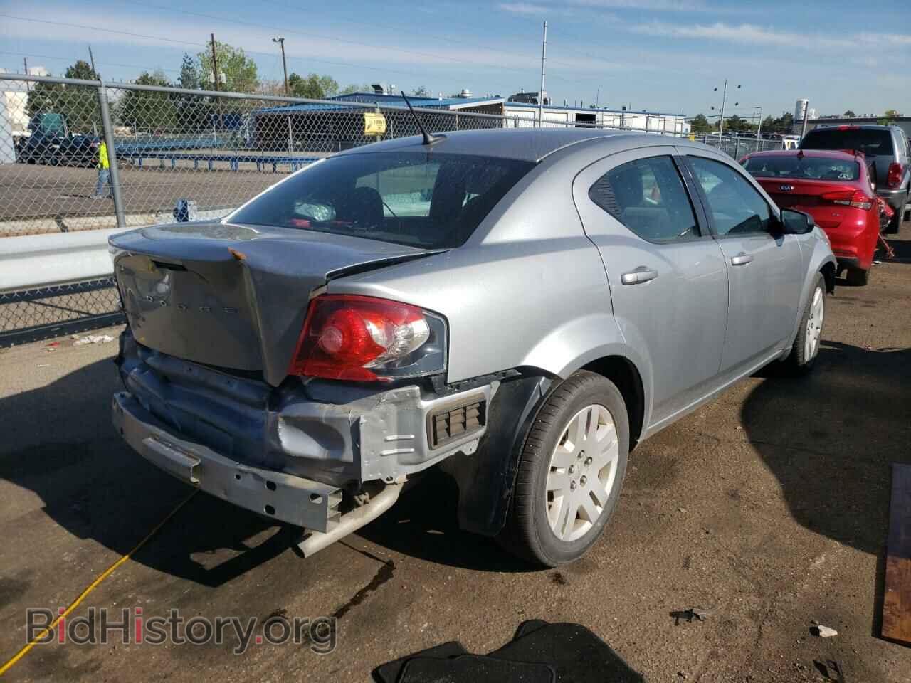2014 DODGE AVENGER - VIN: 1C3CDZAB2EN166508 - Фото 4
