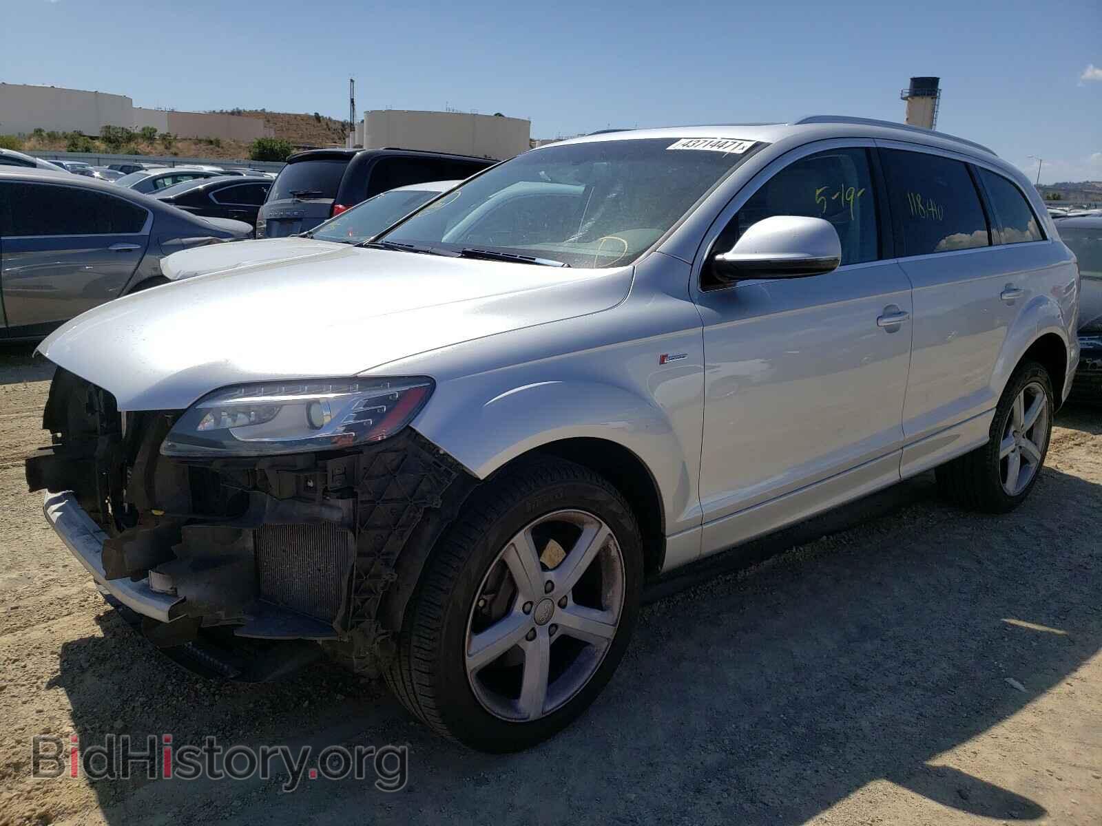 2012 AUDI Q7 - VIN: WA1DGAFE3CD006369 - Фото 2