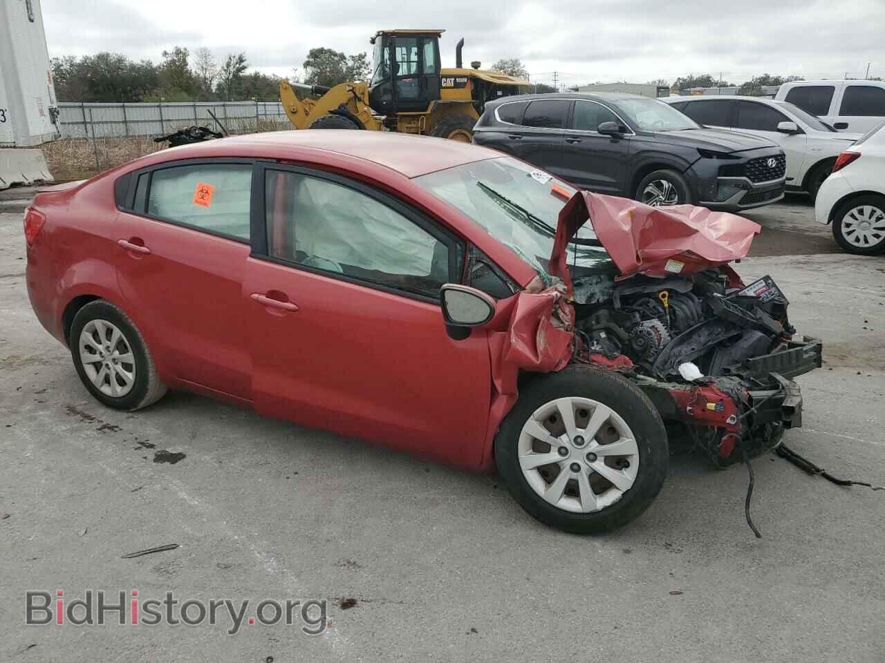 2013 KIA RIO - VIN: KNADM4A34D6315924 - Фото 4
