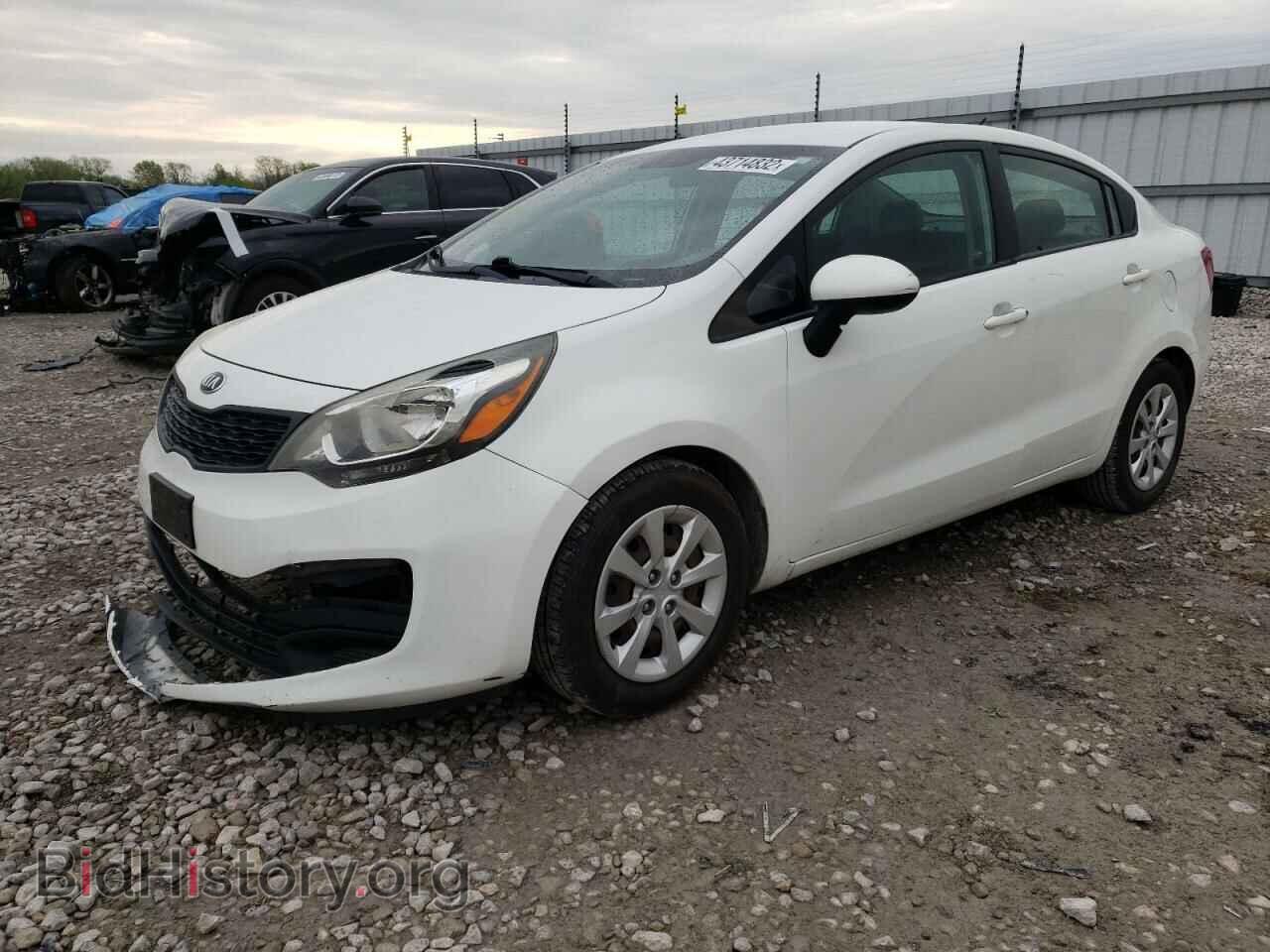 2013 KIA RIO - VIN: KNADM4A35D6212771 - Фото 2
