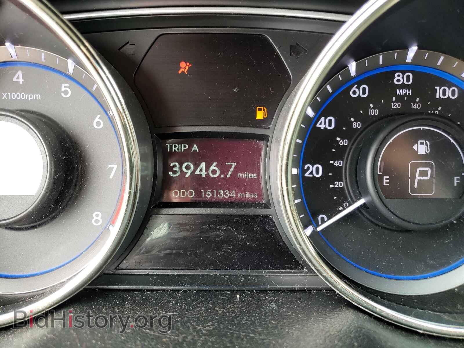 2012 HYUNDAI SONATA - VIN: 5NPEC4AC3CH497954 - Photo 8