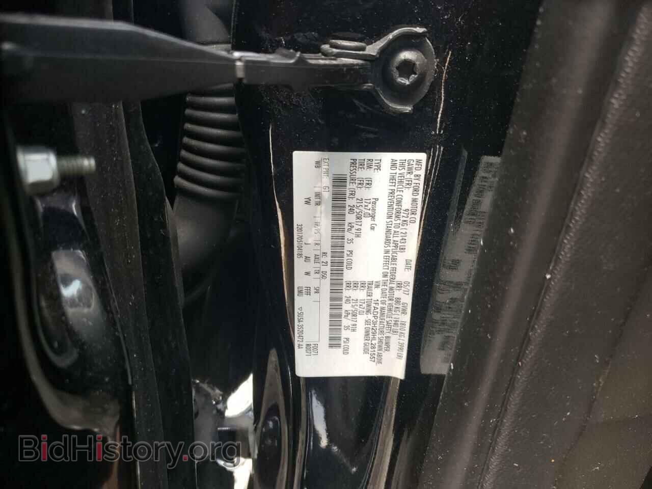 2017 FORD FOCUS - VIN: 1FADP3H29HL281557 - Фото 10