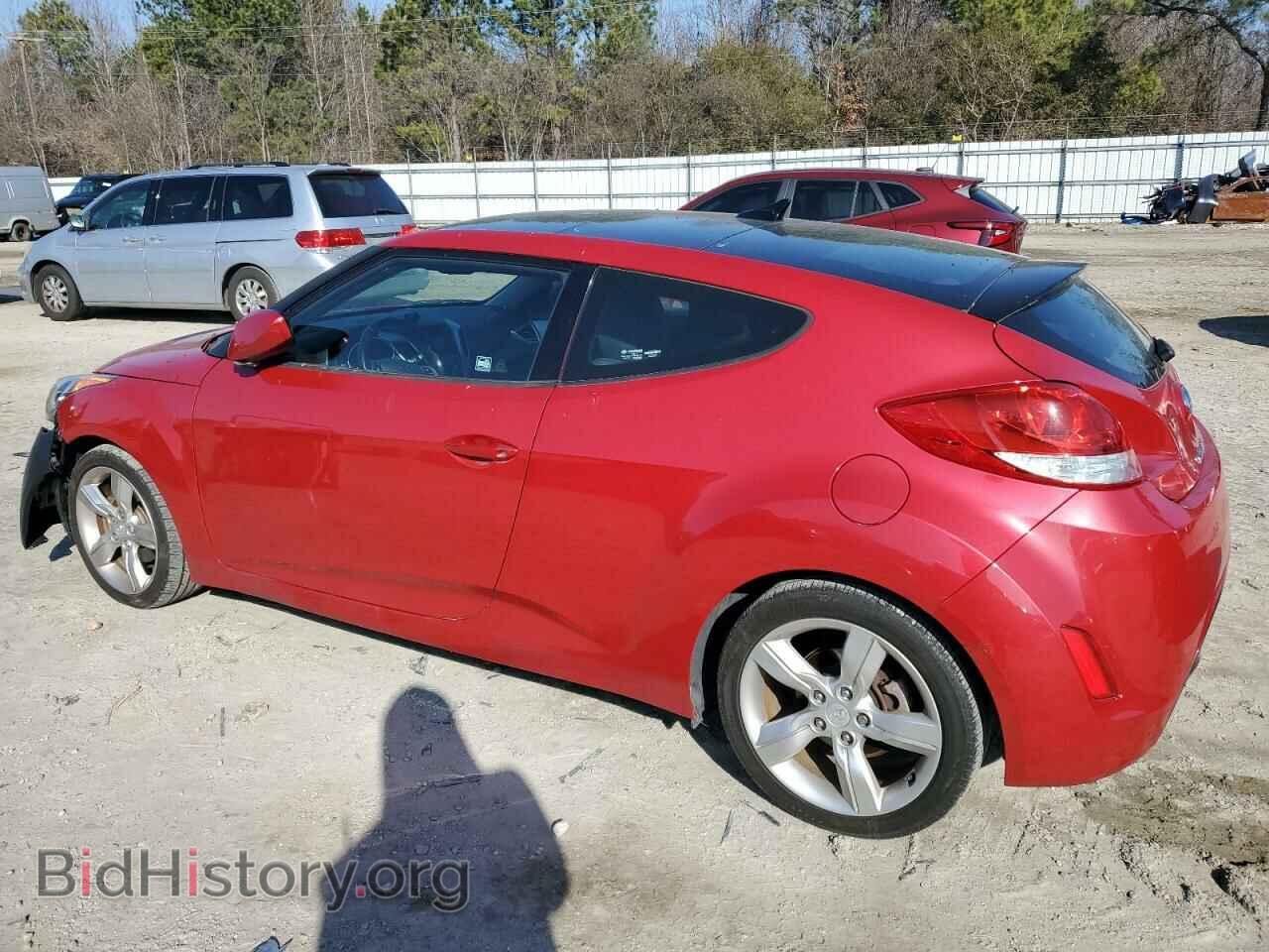 2014 HYUNDAI VELOSTER - VIN: KMHTC6AD3EU217143 - Фото 2