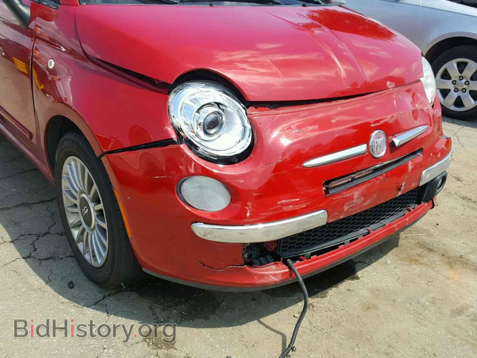 2012 FIAT 500 - VIN: 3C3CFFER5CT128591 - Фото 9
