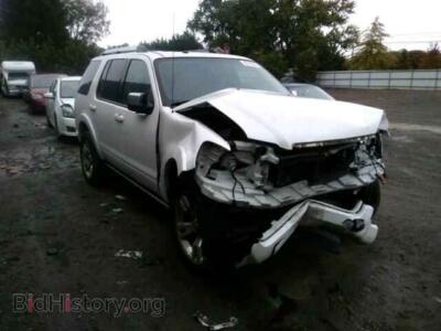 2010 Ford EXPLORER, белый — VIN 1FMEU8FE2AUA43479, Copart