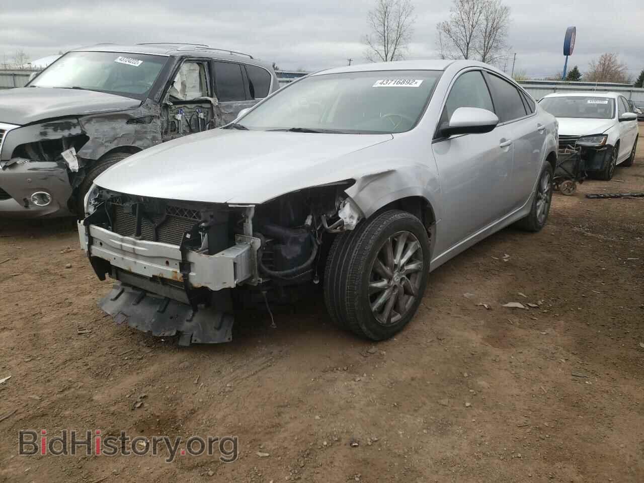 2012 MAZDA 6 - VIN: 1YVHZ8DH2C5M39273 - Фото 2