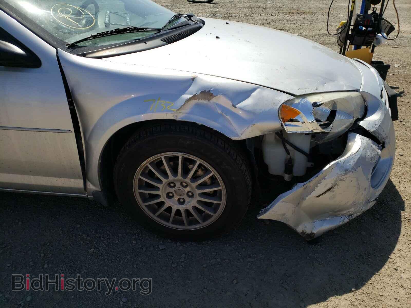 2006 CHRYSLER SEBRING - VIN: 1C3EL56R66N272049 - Фото 9