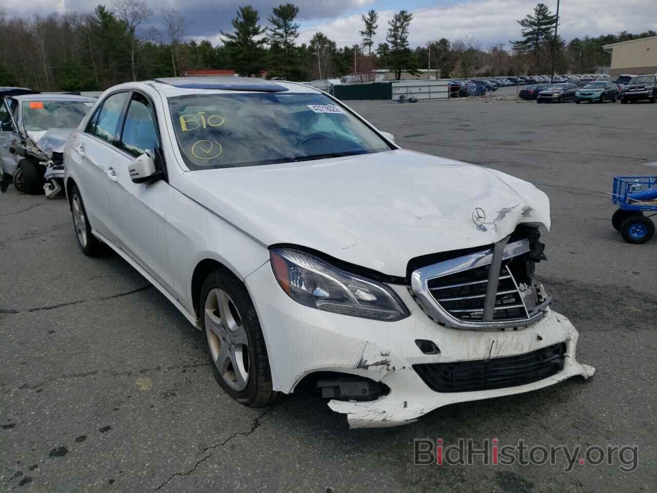 Photo WDDHF8JB7FB094381 - MERCEDES-BENZ E-CLASS 2015