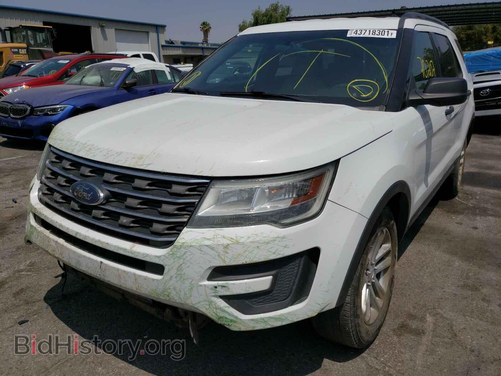 2016 FORD EXPLORER - VIN: 1FM5K7B83GGD03282 - Фото 2