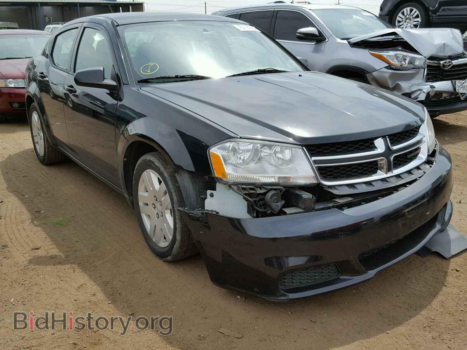 Фотография 1C3CDZAB3DN730570 - DODGE AVENGER 2013