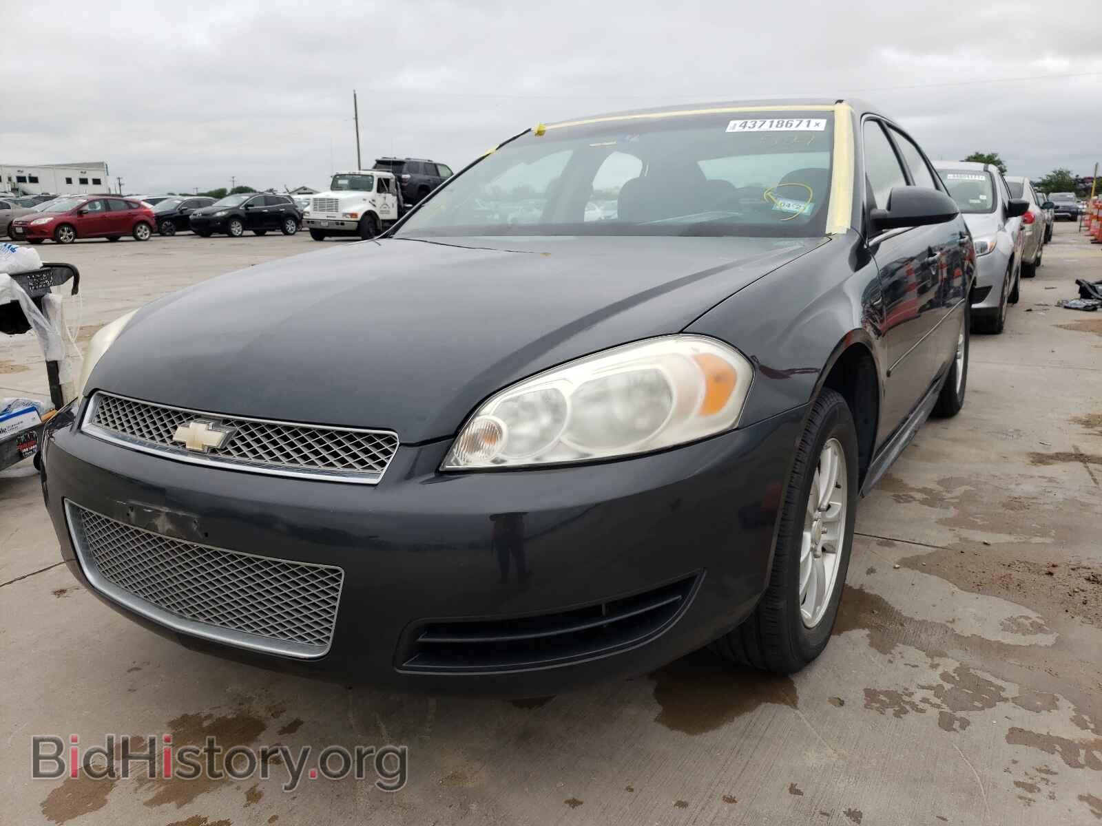2013 CHEVROLET IMPALA - VIN: 2G1WF5E31D1266817 - Фото 2