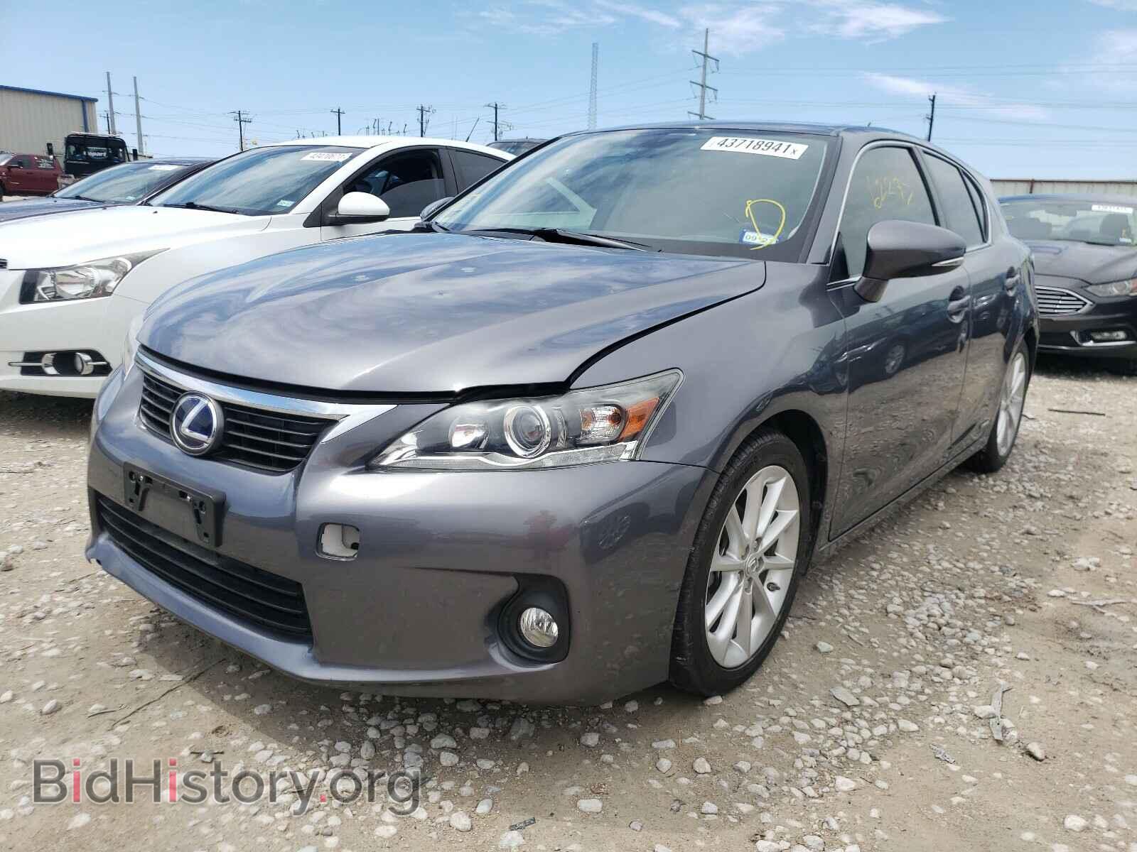 2012 LEXUS CT 200 - VIN: JTHKD5BH4C2095022 - Фото 2