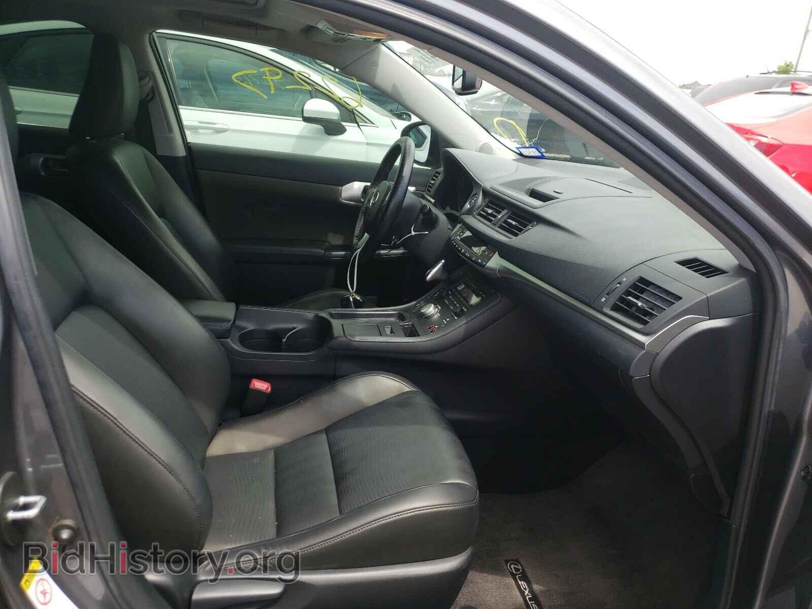 2012 LEXUS CT 200 - VIN: JTHKD5BH4C2095022 - Фото 5