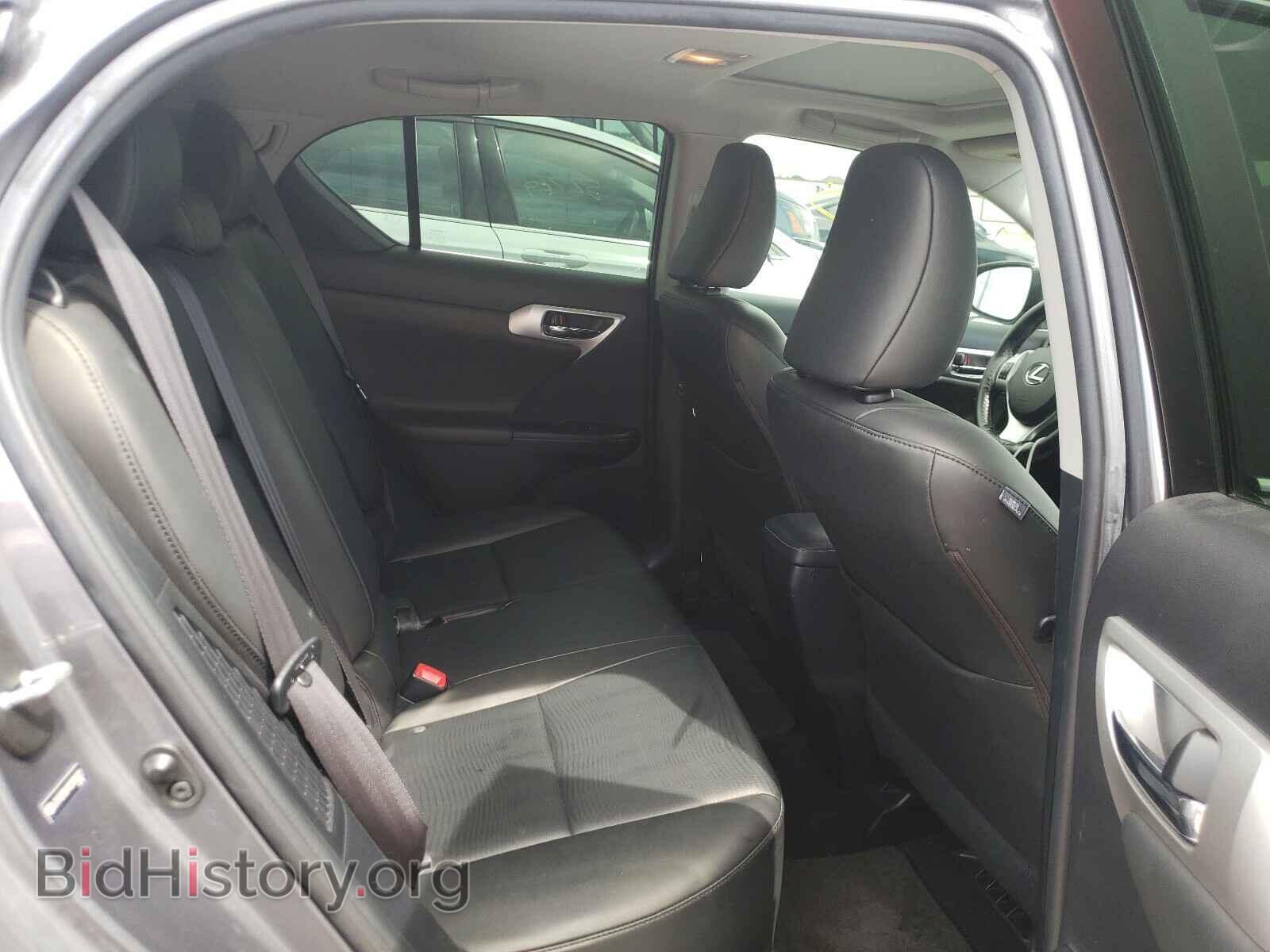 2012 LEXUS CT 200 - VIN: JTHKD5BH4C2095022 - Фото 6