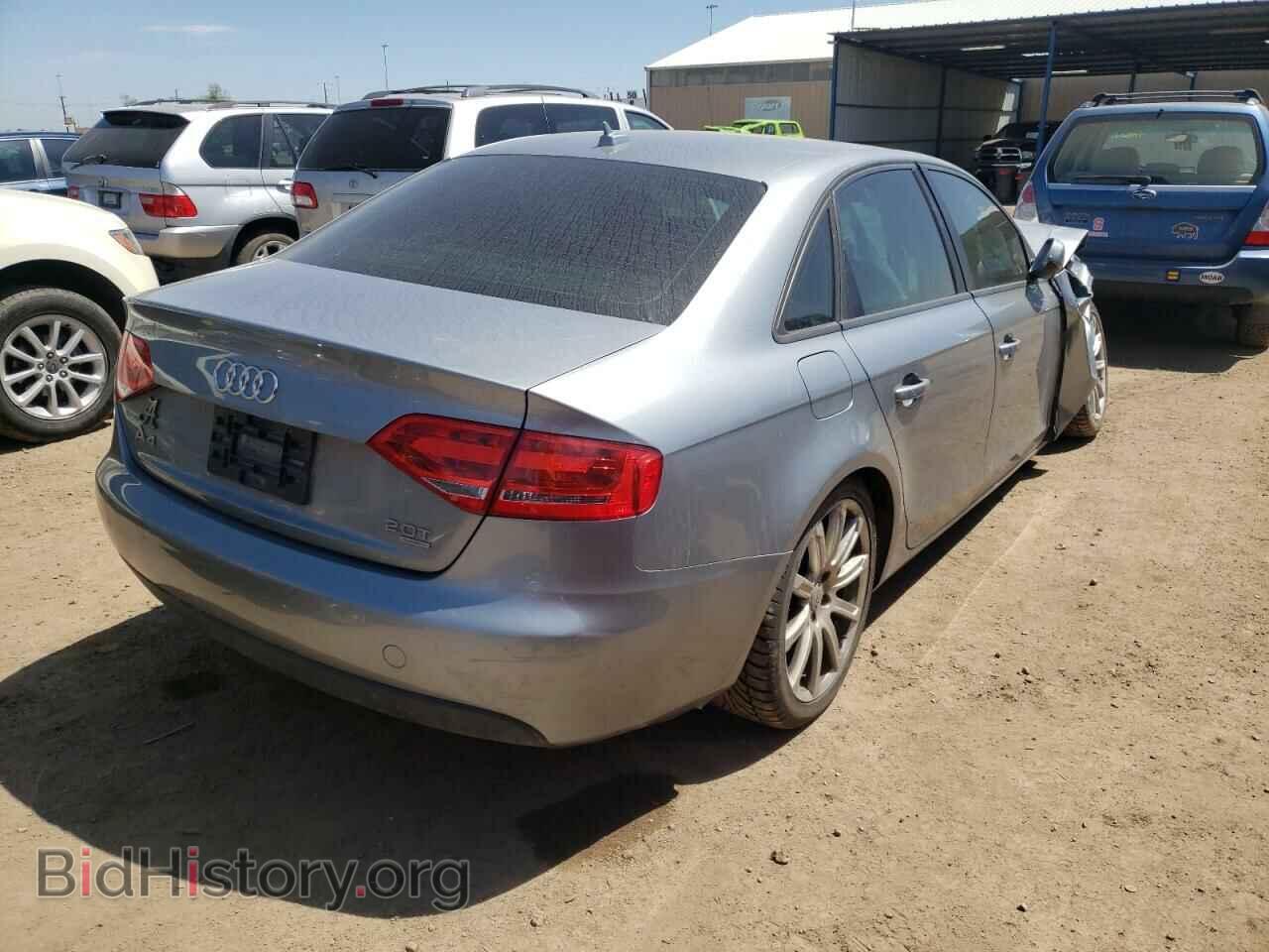 2011 AUDI A4 - VIN: WAUDFAFL0BA086475 - Photo 4