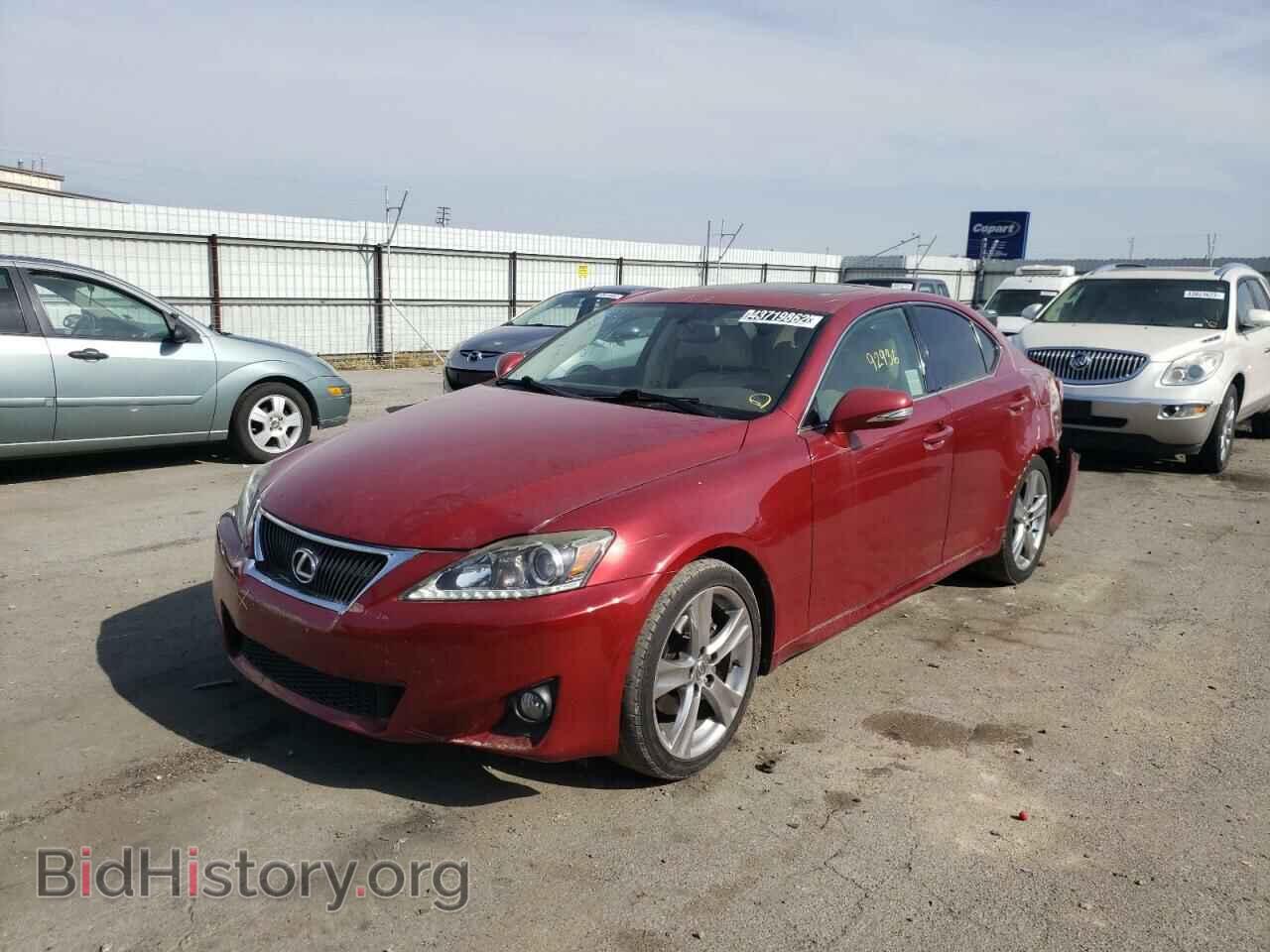 2012 LEXUS IS - VIN: JTHBF5C25C2102631 - Фото 2