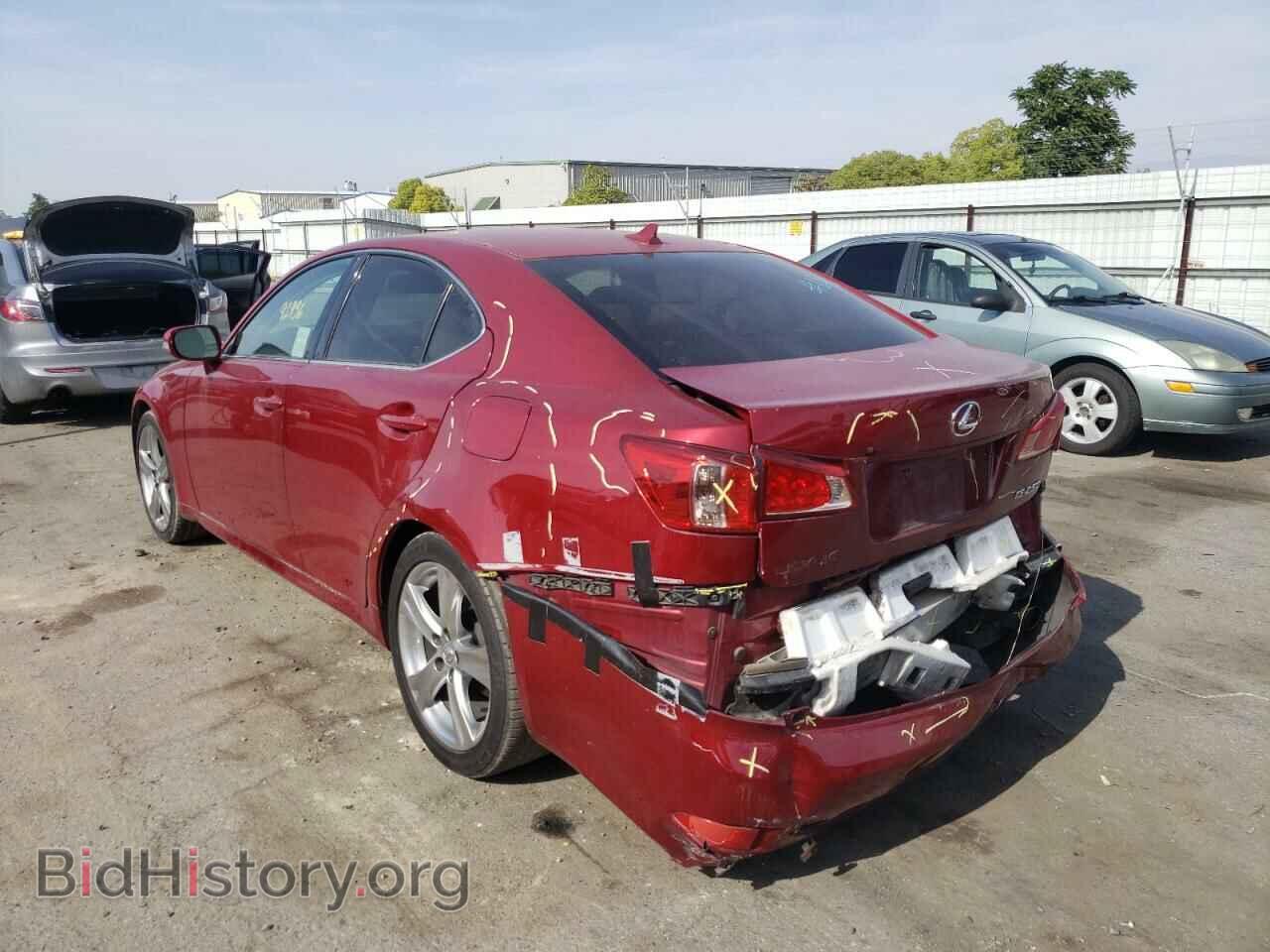 2012 LEXUS IS - VIN: JTHBF5C25C2102631 - Фото 3
