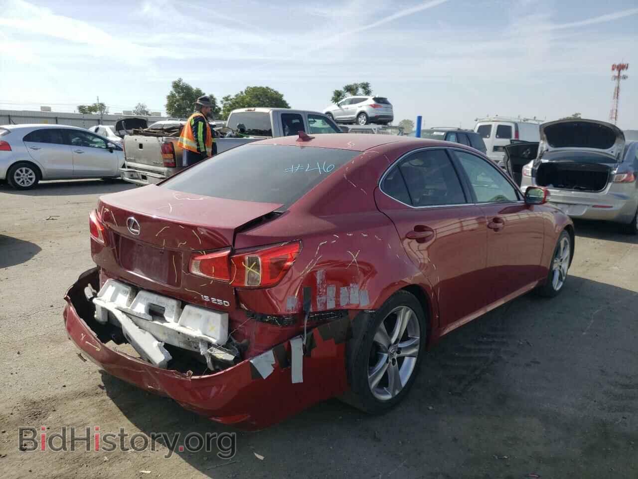 2012 LEXUS IS - VIN: JTHBF5C25C2102631 - Фото 4