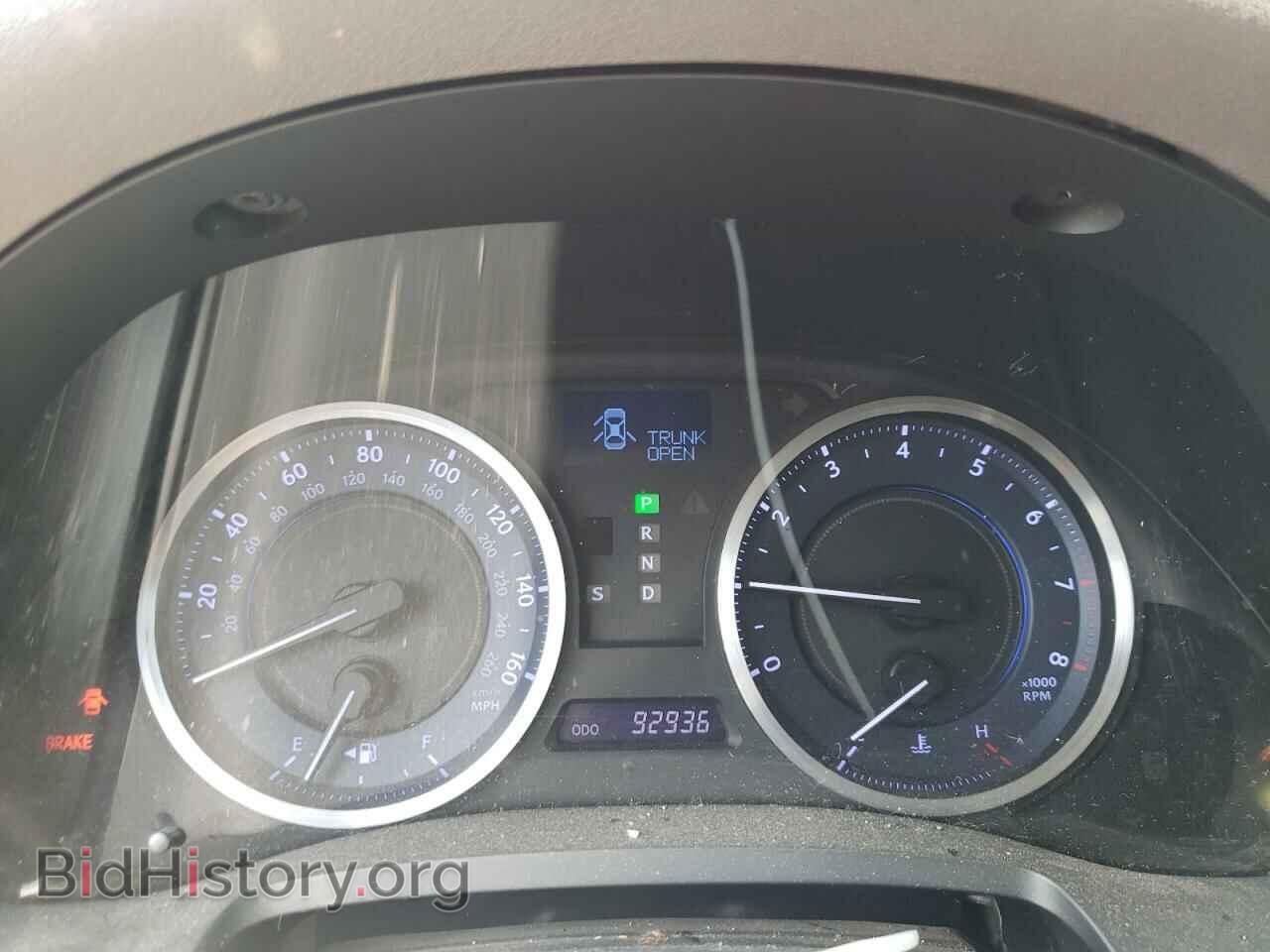 2012 LEXUS IS - VIN: JTHBF5C25C2102631 - Фото 8