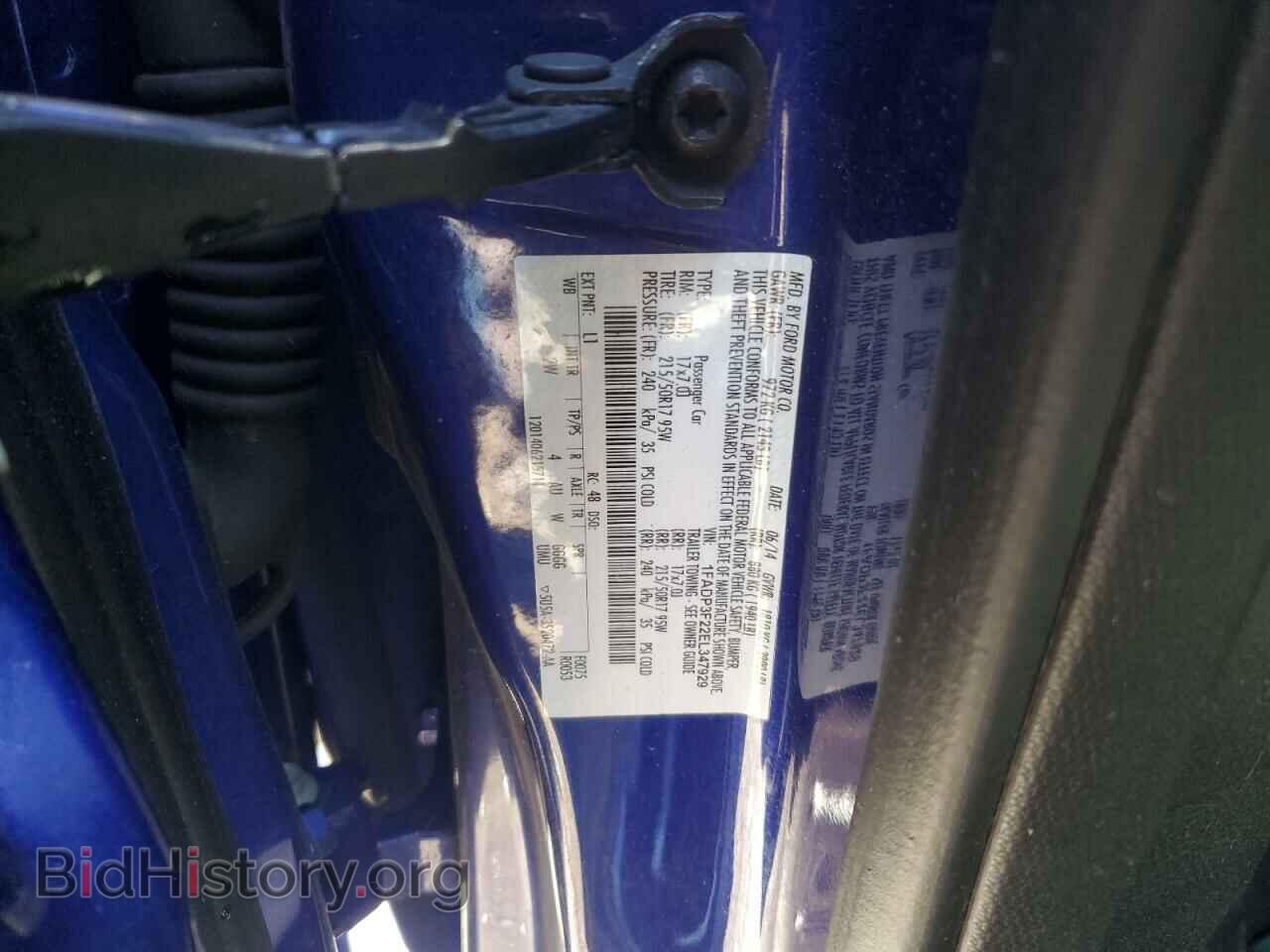2014 FORD FOCUS - VIN: 1FADP3F22EL347929 - Фото 12
