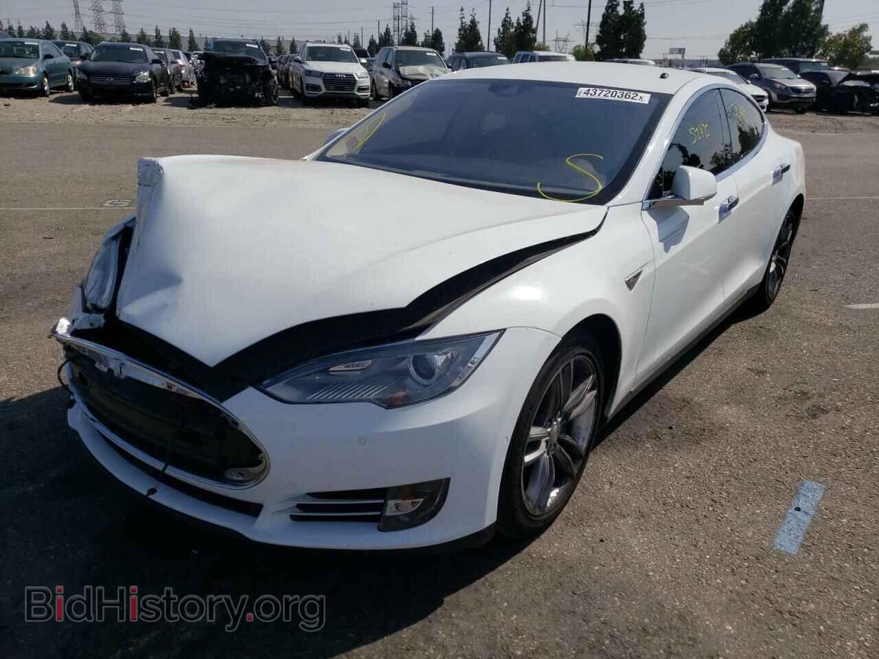 2015 TESLA MODEL S - VIN: 5YJSA1H25FF092623 - Фото 2