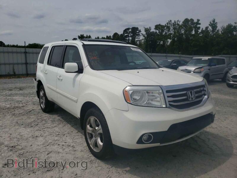2014 Honda PILOT Pilot EXL (VIN 5FNYF3H51EB009902) — фото 1 из 10, Copart, повреждение: задняя часть