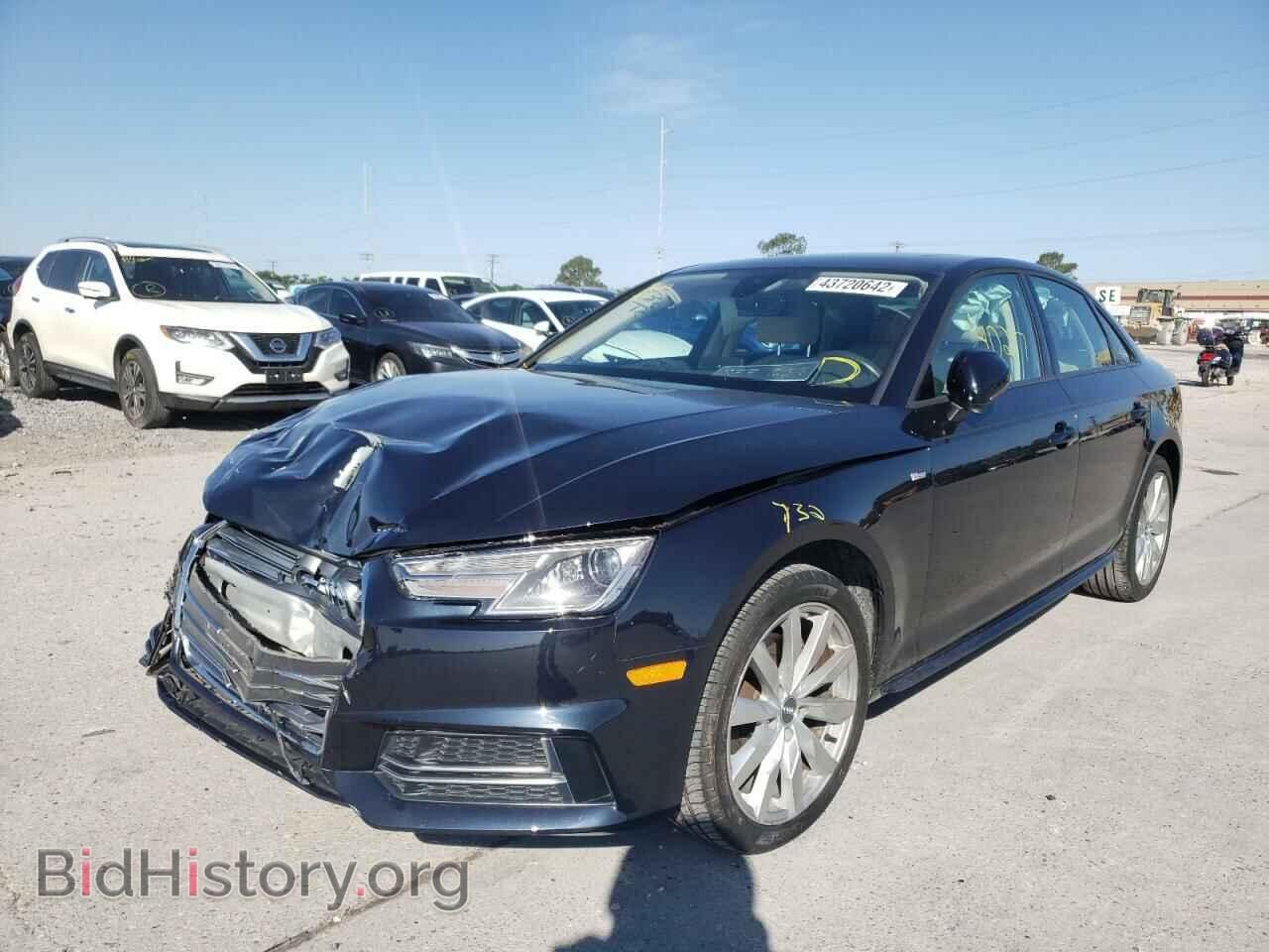 2018 AUDI A4 - VIN: WAUKMAF49JA102659 - Фото 2