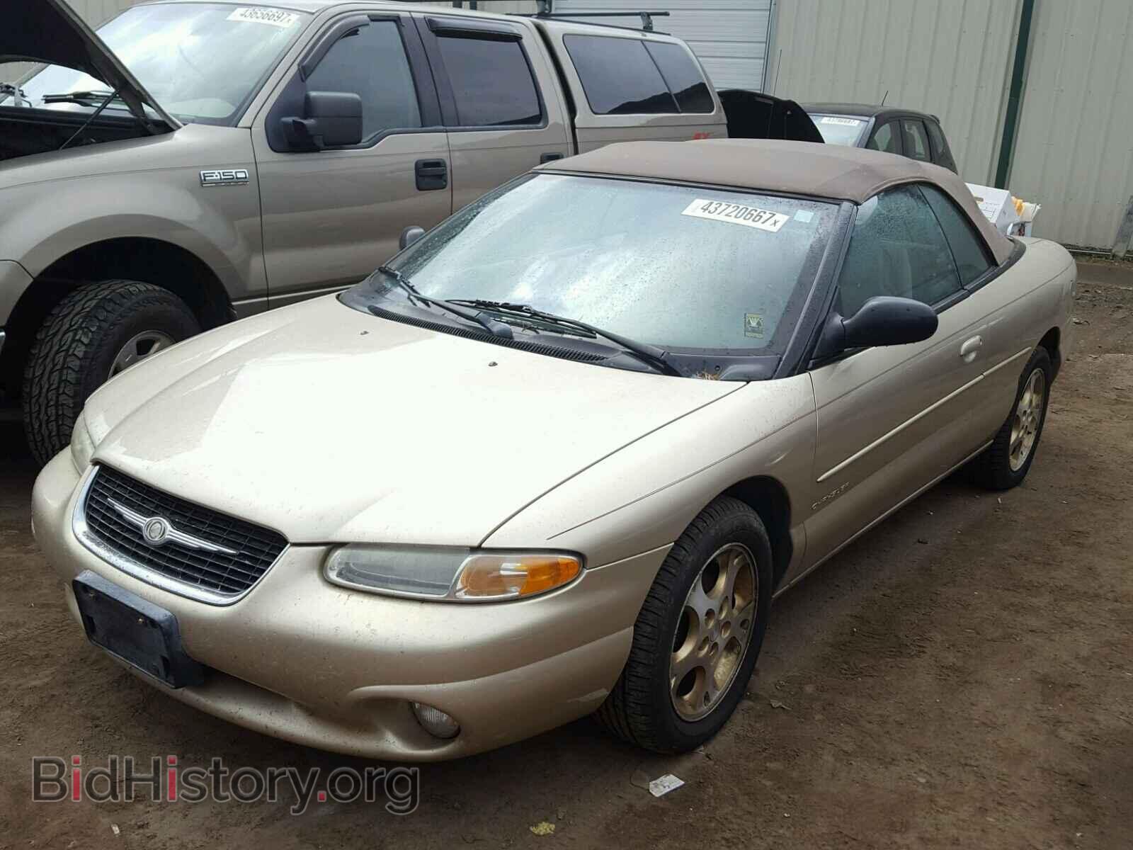 1999 CHRYSLER SEBRING - VIN: 3C3EL55H3XT579303 - Фото 2
