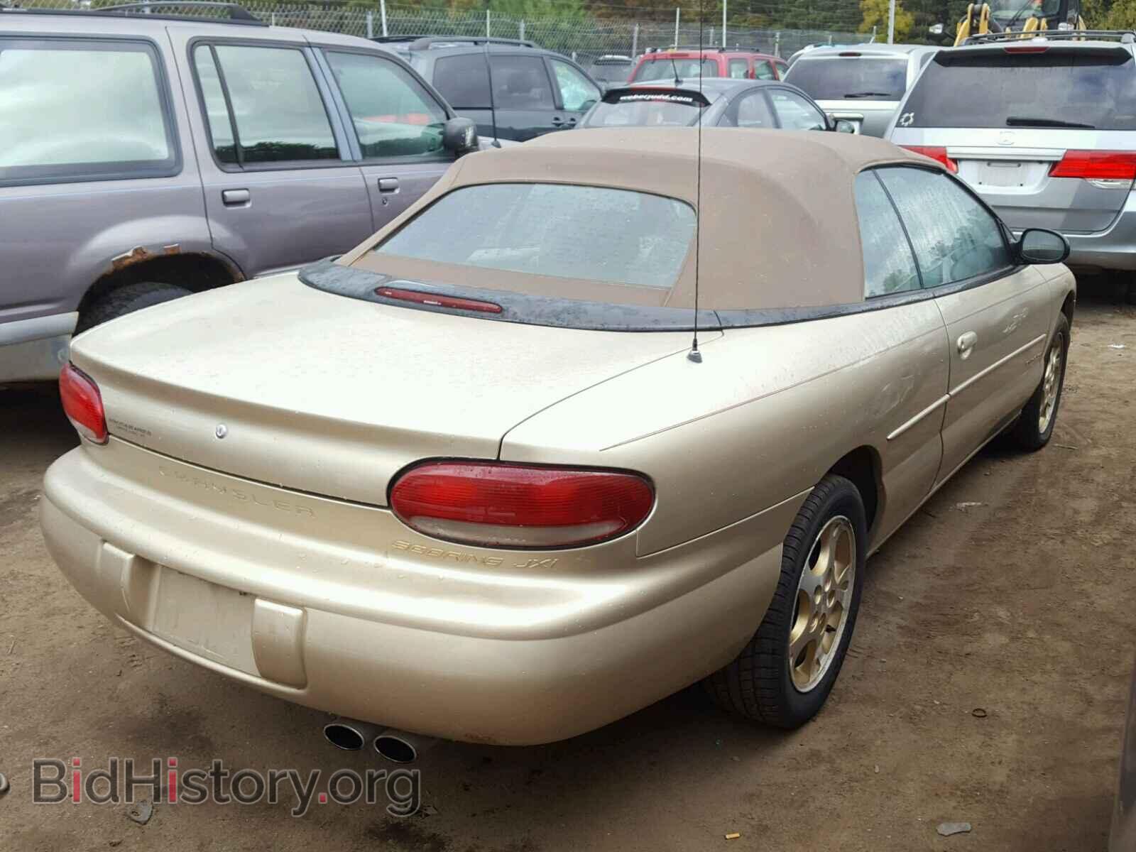 1999 CHRYSLER SEBRING - VIN: 3C3EL55H3XT579303 - Фото 4