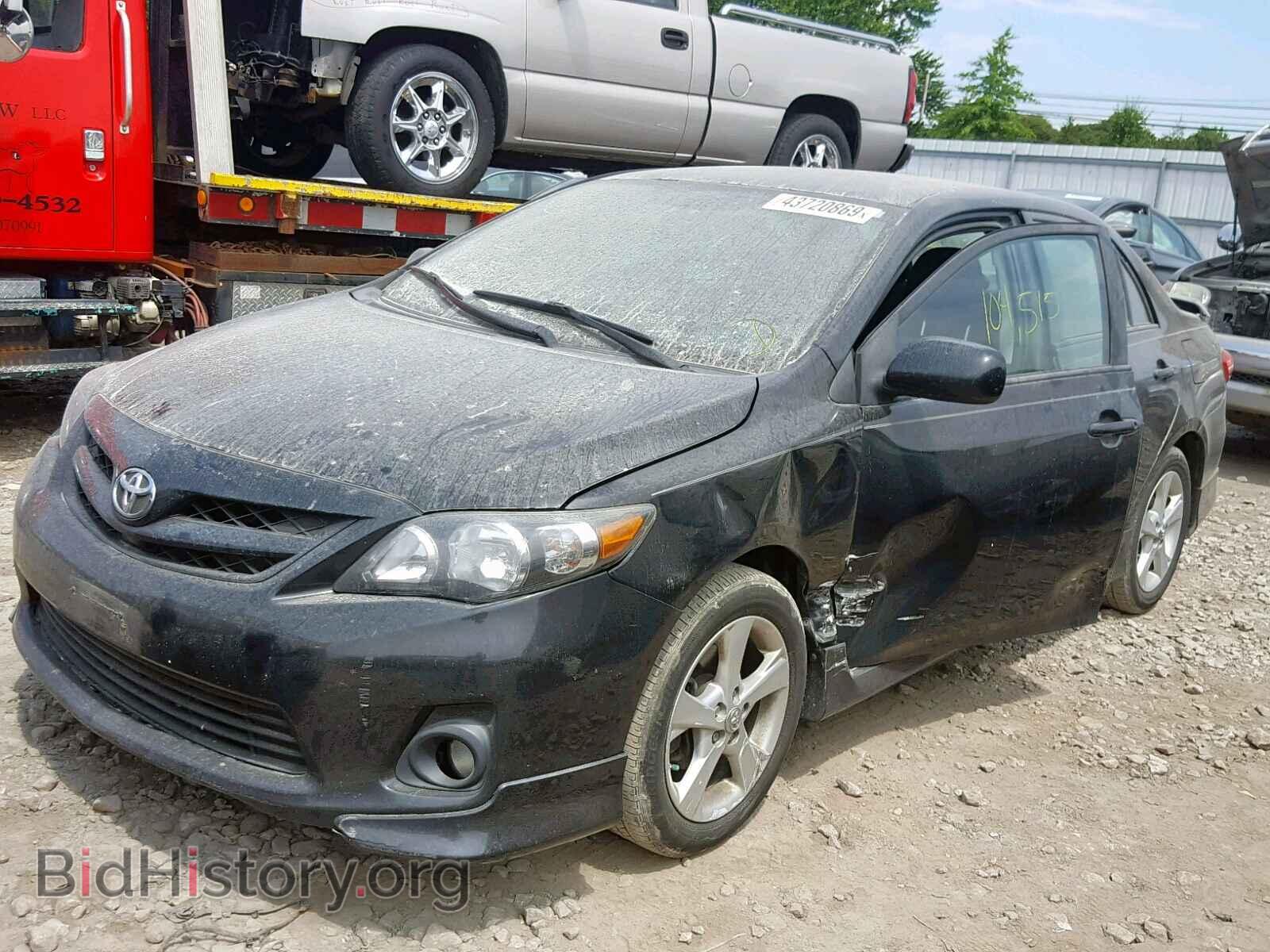 2013 TOYOTA COROLLA BA - VIN: 2T1BU4EEXDC933635 - Фото 2