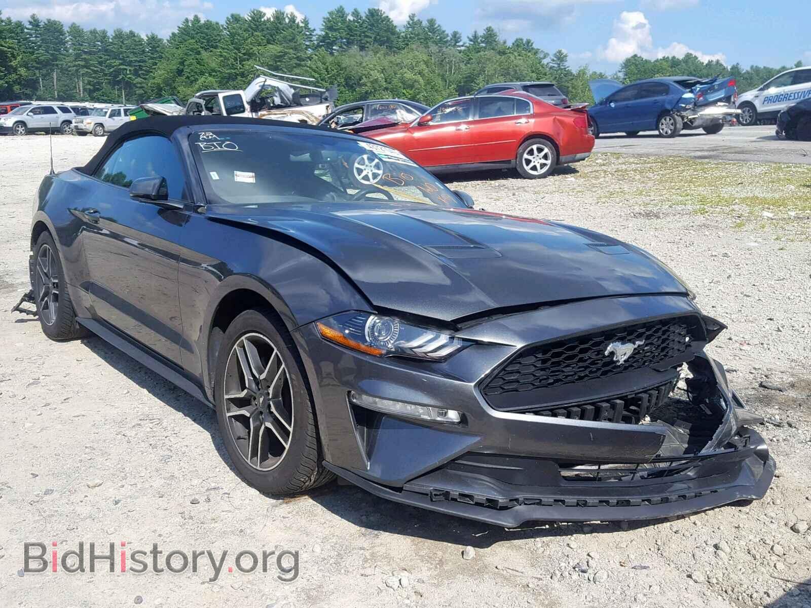Photo 1FATP8UH3J5124457 - FORD MUSTANG 2018