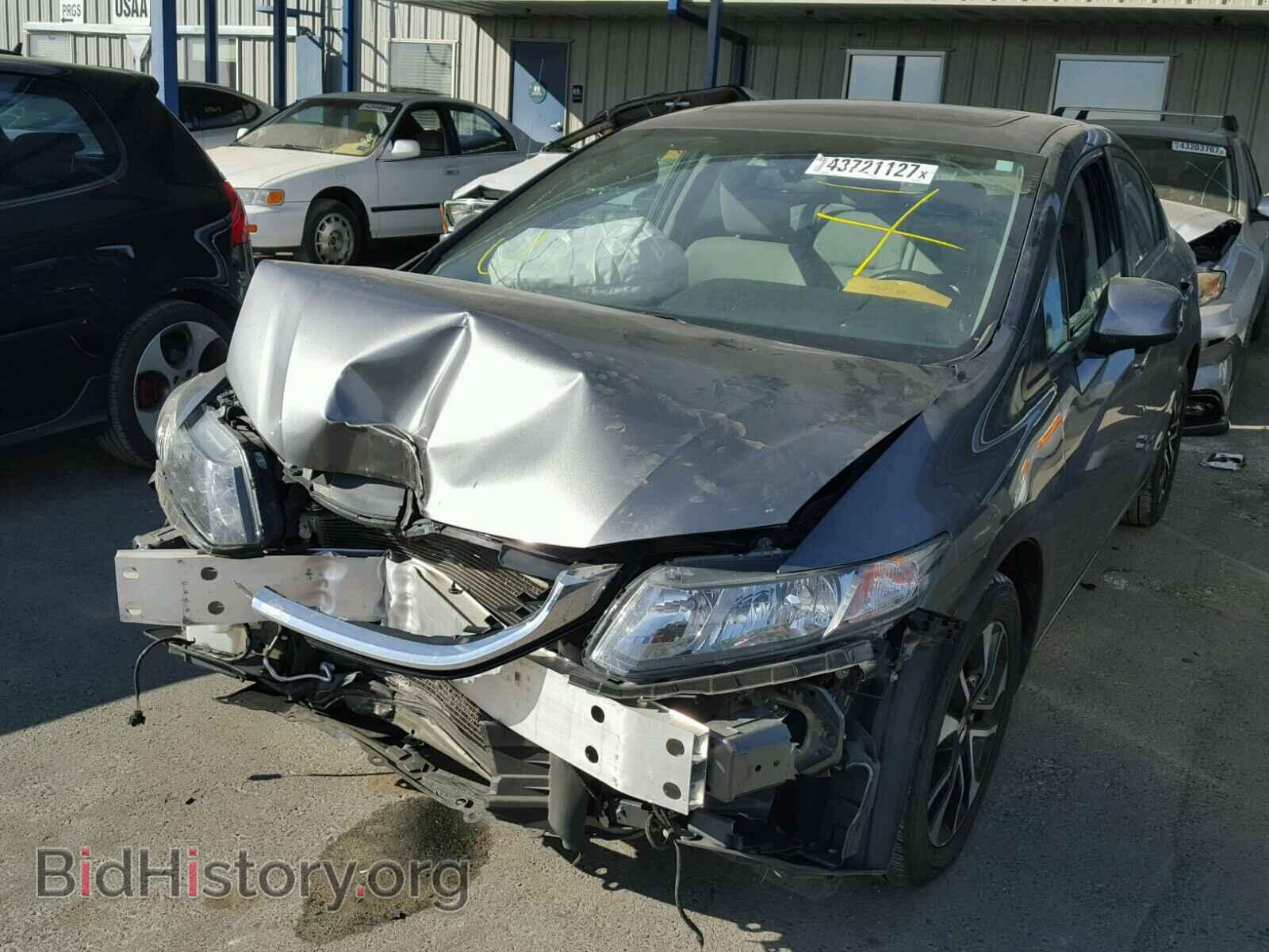 2013 HONDA CIVIC - VIN: 2HGFB2F97DH507423 - Фото 2
